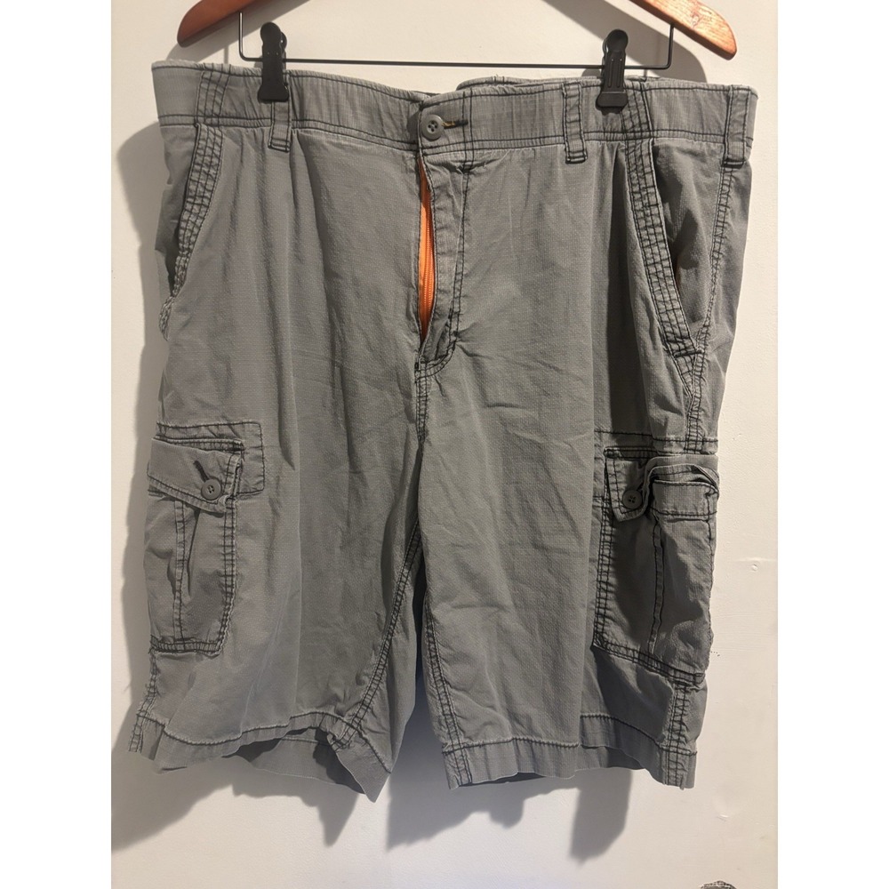 Wearfirst Cargo Shorts Men's Size 40 Blue Distressed Outdoor‎ Hiking Utility